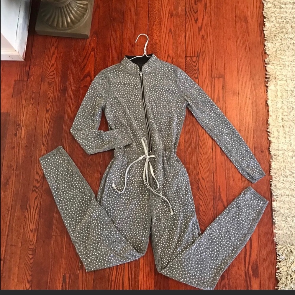Jumpsuit with diamonds